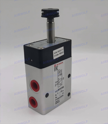 Indirectly Controlled 3/2 Way 1/4" IMI Norgren 8010750 Aluminum Solenoid Actuated Piston Spool Valve 2-8 Bar 29-116 Psi