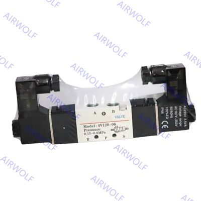 4V110-M5/06, 4V120-M5/06 AIRTAC 4V100 Series 5/2 way Electric Solenoid Valve M5 1/8"