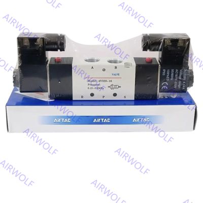 4V310-08/10, 4V320-08/10 AIRTAC 4V300 Series 5/2 way Electric Solenoid Valve 1/4", 3/8"
