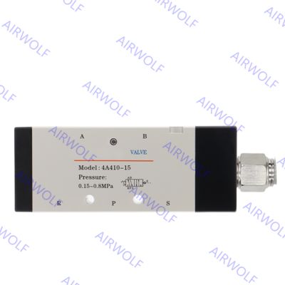 4A410-15, 4A420-15 AIRTAC 4A400 Series 5/2 way Air Valve 1/4" 3/8"