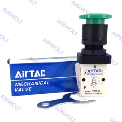 AIRTAC S3 Series S3PM-M5, S3PM-06, S3PM-08 3/2 way Control Valve M5 1/8" 1/4"