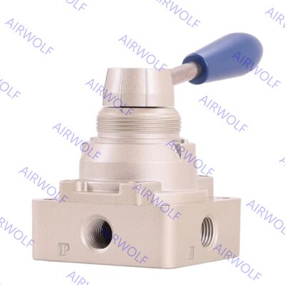 AIRTAC 4HV330-08/10/15(L), 4HV410-15/20/25(L), 4HV430-15/20/25(L) 4HV Series 4/2 way 4/3 way Hand Lever Valve 1/4", 3/8", 1/2", 3/4", 1"
