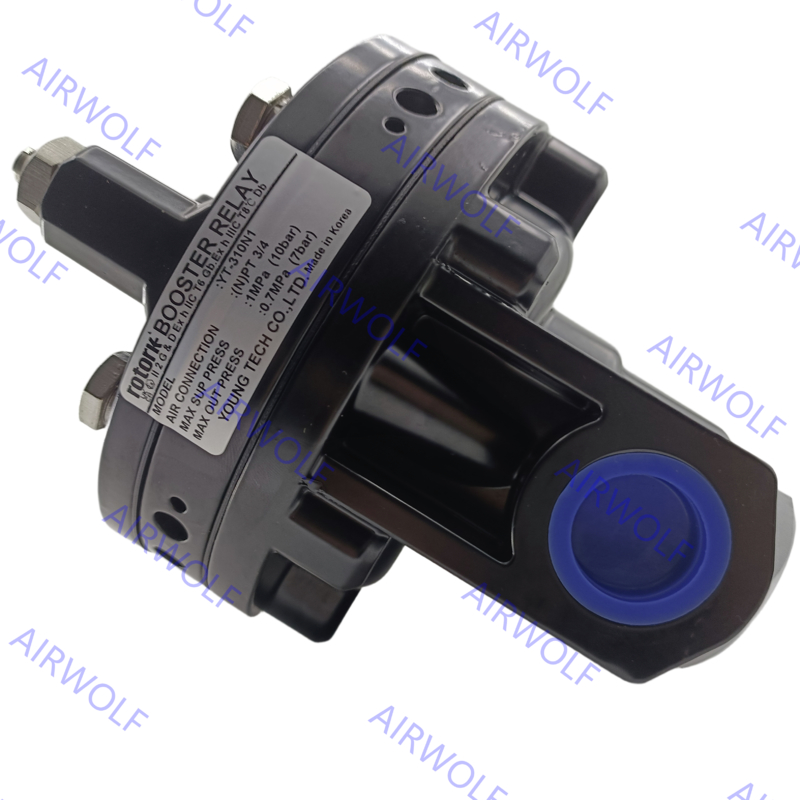 YTC Rotork YT-310N1 Aluminum Diecasting Air Preparation Units Volume Booster Relay