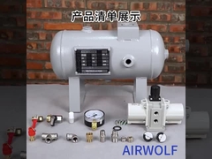 SMC VBA 2 keer VBA10A-02 VBA40A-04GN Pneumatische 1.6Mpa Booster Regulator