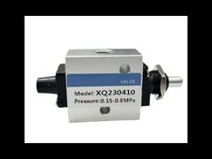 pneumatische handklep