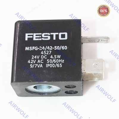 FESTO Solenoïde spoel 34411 MSFG-24/42-50/60-OD 34415 MSFW-24-50/60-OD 34420 MSFW-110-50/60-OD 34422 MSFW-230-50/60-OD 4527 MSFG-24/42-50/60 4534 MSFW-24-50/60 6720 MSFW-110-50/60 4540 MSFW-230-50/60