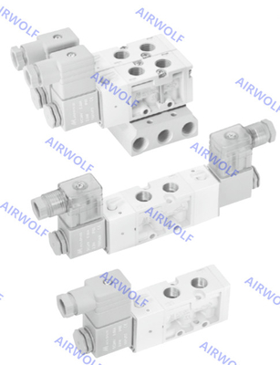 MVSC-260-4E1 MVSC-260-4E2 Mindman 5/2 Way Aluminium DC24V AC220V AC110V DC12V