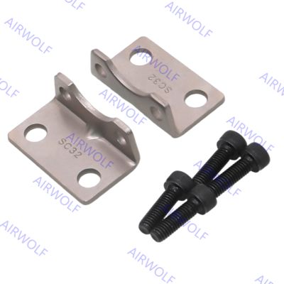 AIRTAC Nodular Cast Iron Carbon Steel Cylinder Montage Accessories voor Tie-rod Standard Cylinder SC Series LB met borstgrootte 32-250
