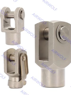 AIRTAC Gegote staal Y Knuckle Cylinder Joint Accessory met M3 M4 M5 draden voor pneumatische cilinders