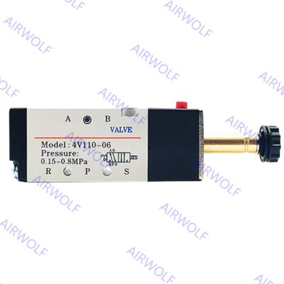 5/2 van de de Klep Hydraulische Cilinder van de Manier Pneumatische Lucht de Controle Automatische Hoge Stabiliteit