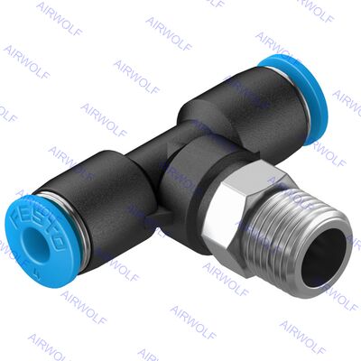 Festo QST-1/8-4 QST-1/8-4-100 QST-1/8-6 QST-1/8-6-100 QST-serie Push-in T-fitting