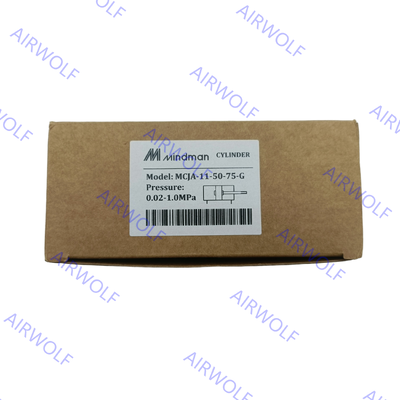 Mindman MCJA-11-63-45 MCJA-11-63-50 MCJA-11-63-75 MCJA-11-63-100 Dubbelwerkende compacte cilinder